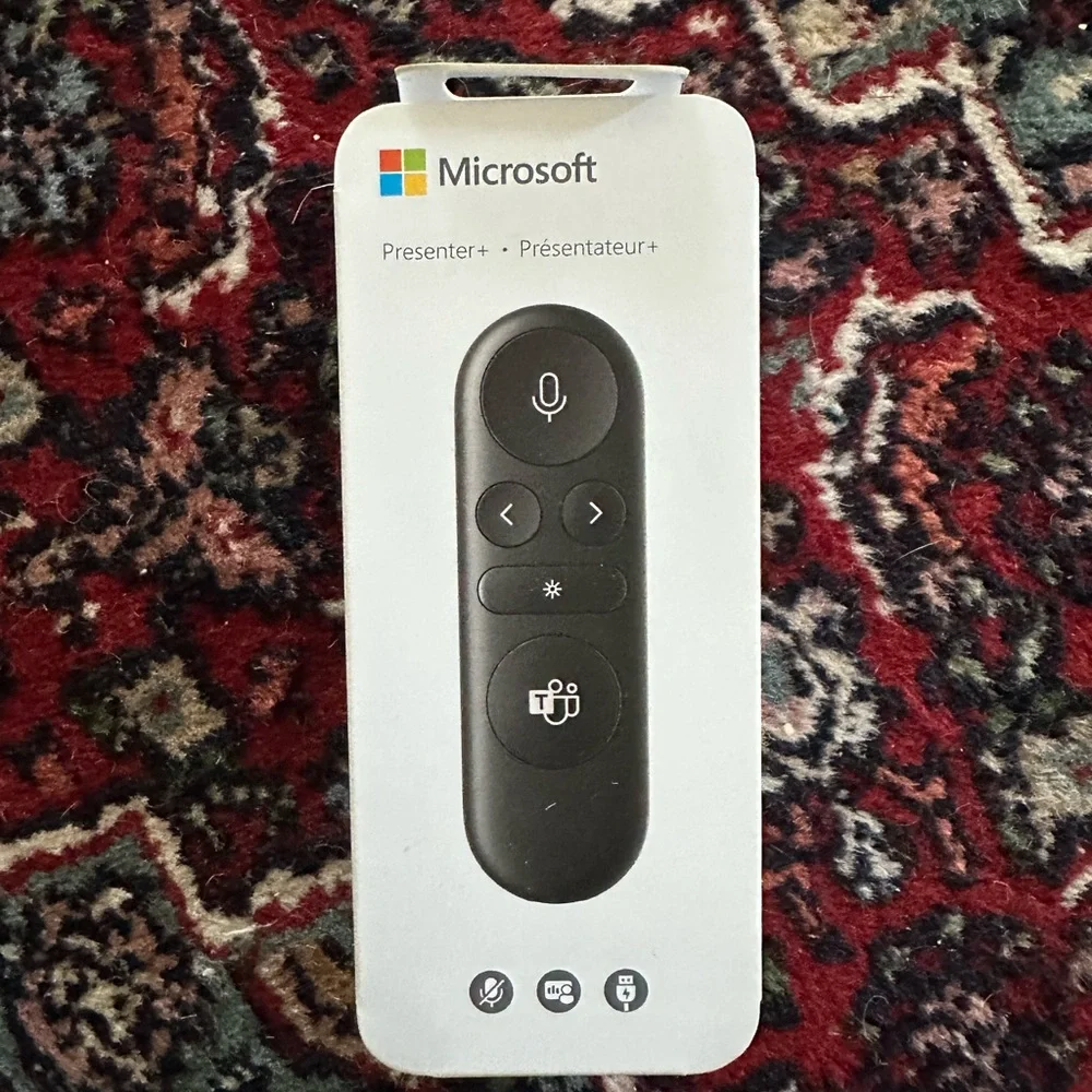 NWT Microsoft Presenter+ Remote Control, Hybrid Remote Work Teams